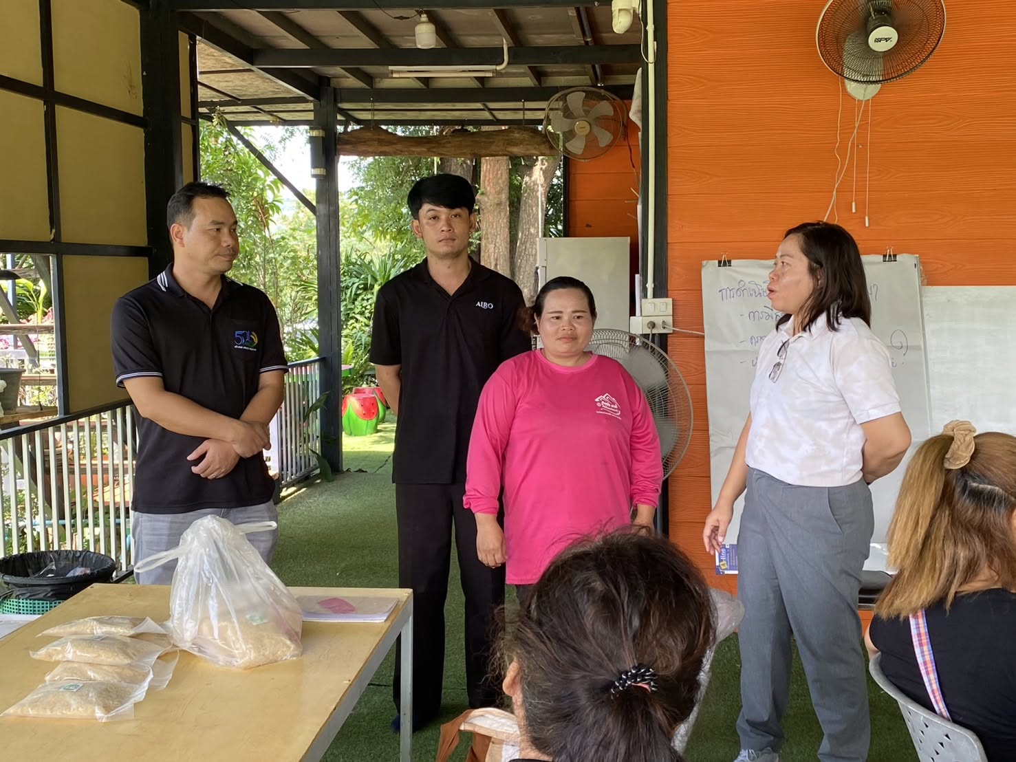 title - กอฟ. ติดตามการดำเนินงานเกษตรกรรมยั่งยืน ปีงบประมาณ 2569 ศูนย์เรียนรู้ปรัชญาเศรษฐกิจพอเพียงวิสาหกิจชุมชนปลูกผักอินทรีย์บ้านสนามชัย