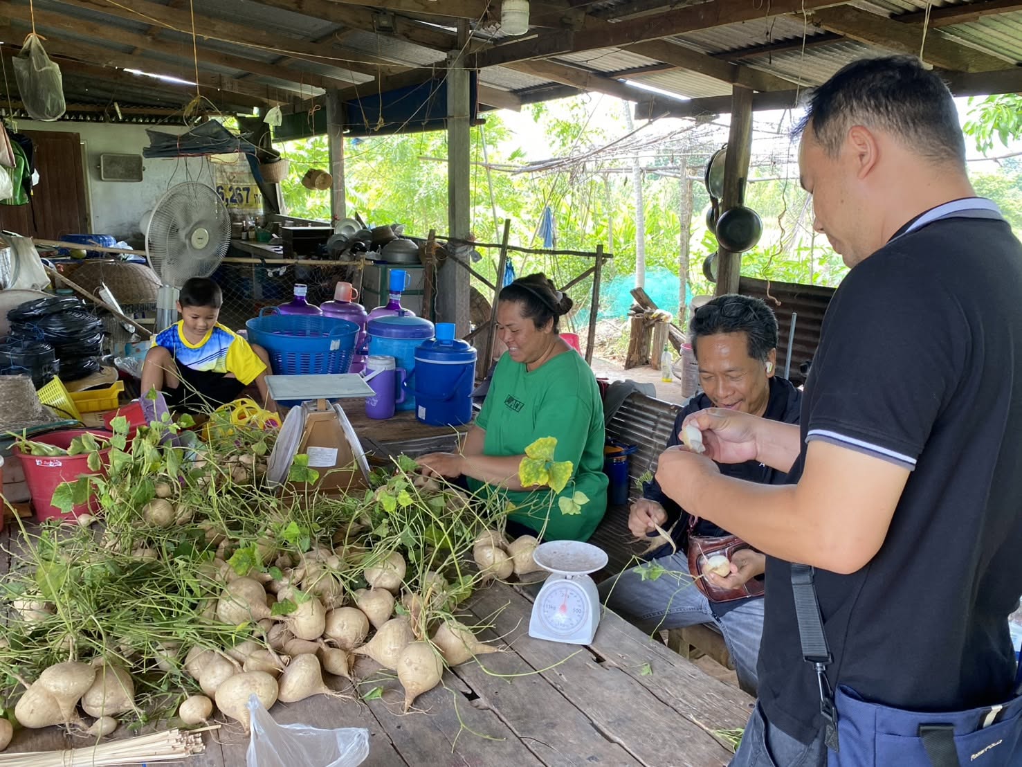 title - กอฟ. ติดตามการดำเนินงานโครงการเกษตรกรรมยั่งยืน จ.มหาสารคาม ปีงบประมาณ 2569