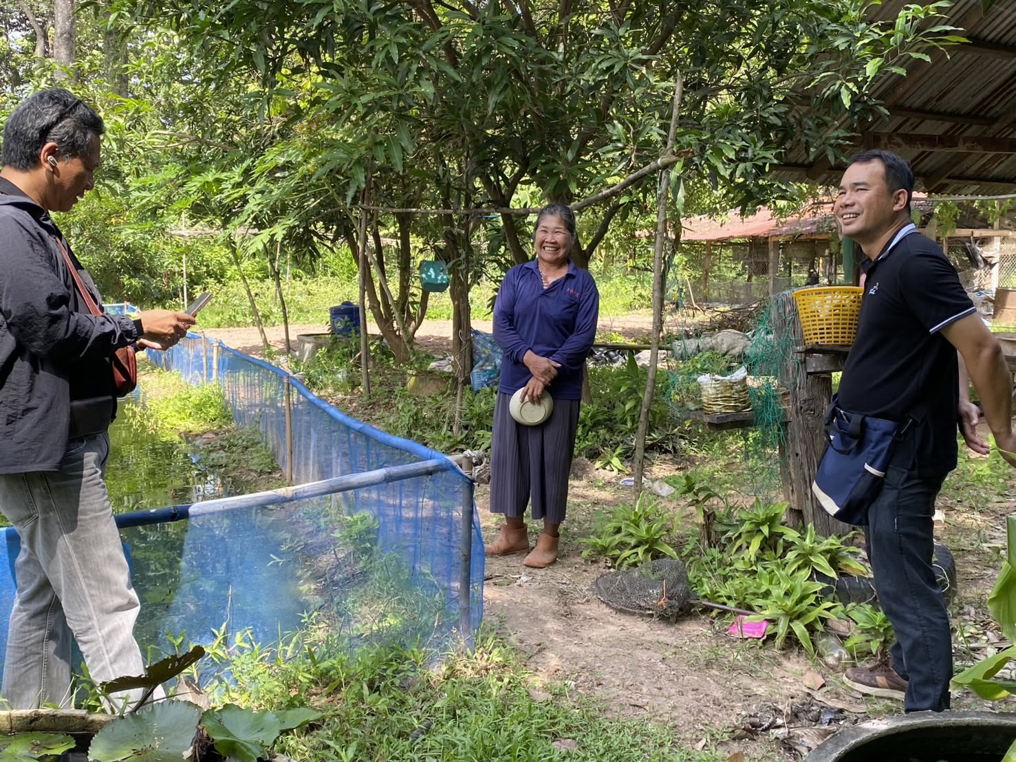 title - กอฟ. ติดตามการดำเนินงานโครงการเกษตรกรรมยั่งยืน จ.มหาสารคาม ปีงบประมาณ 2569