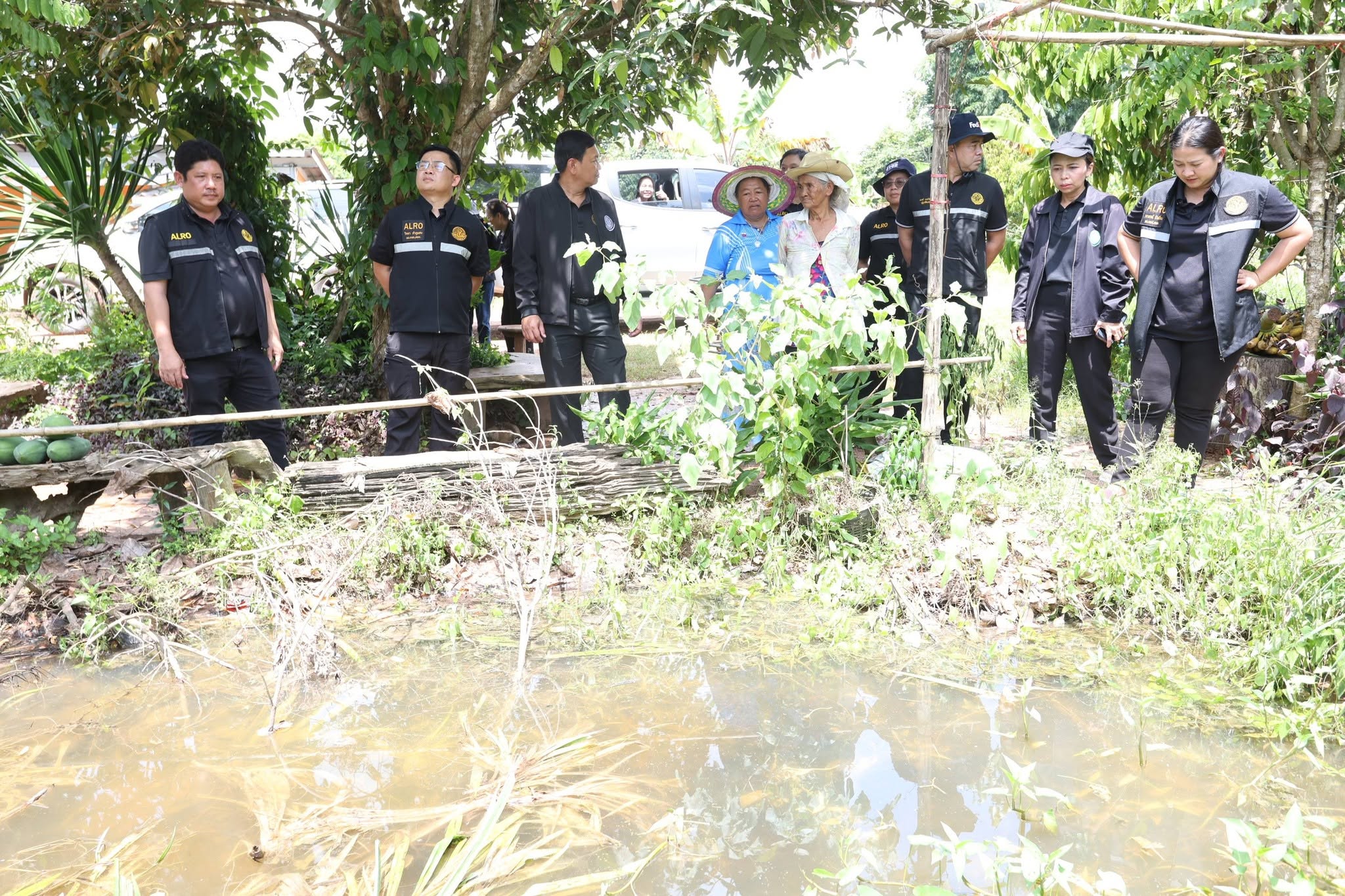 title - สพท. เยี่ยมแปลงเกษตรกร คทช.บ่อทอง รับฟังปัญหาน้ำท่วมและช้างป่ารุกแปลงเกษตรกรรม