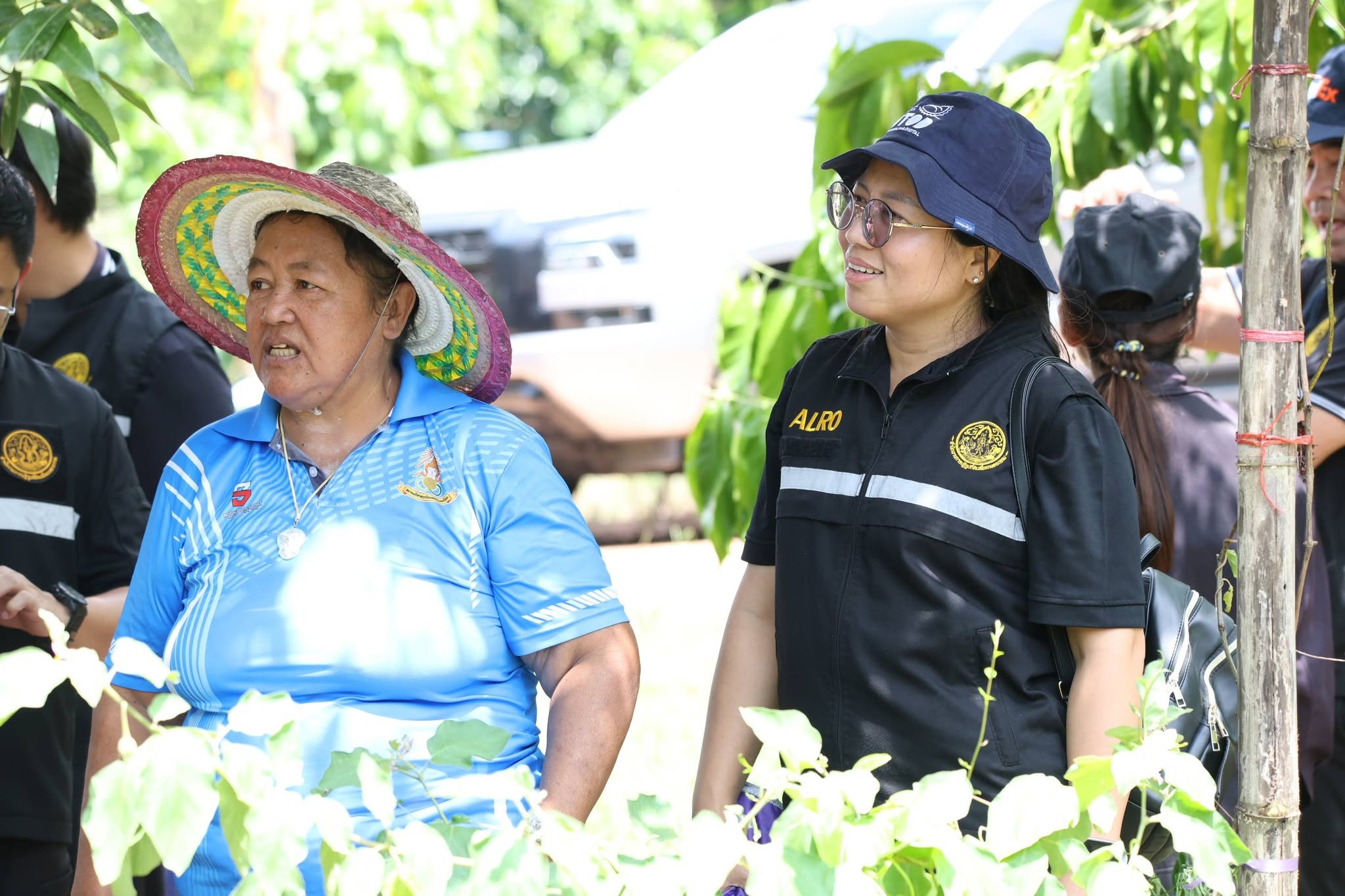 title - สพท. เยี่ยมแปลงเกษตรกร คทช.บ่อทอง รับฟังปัญหาน้ำท่วมและช้างป่ารุกแปลงเกษตรกรรม