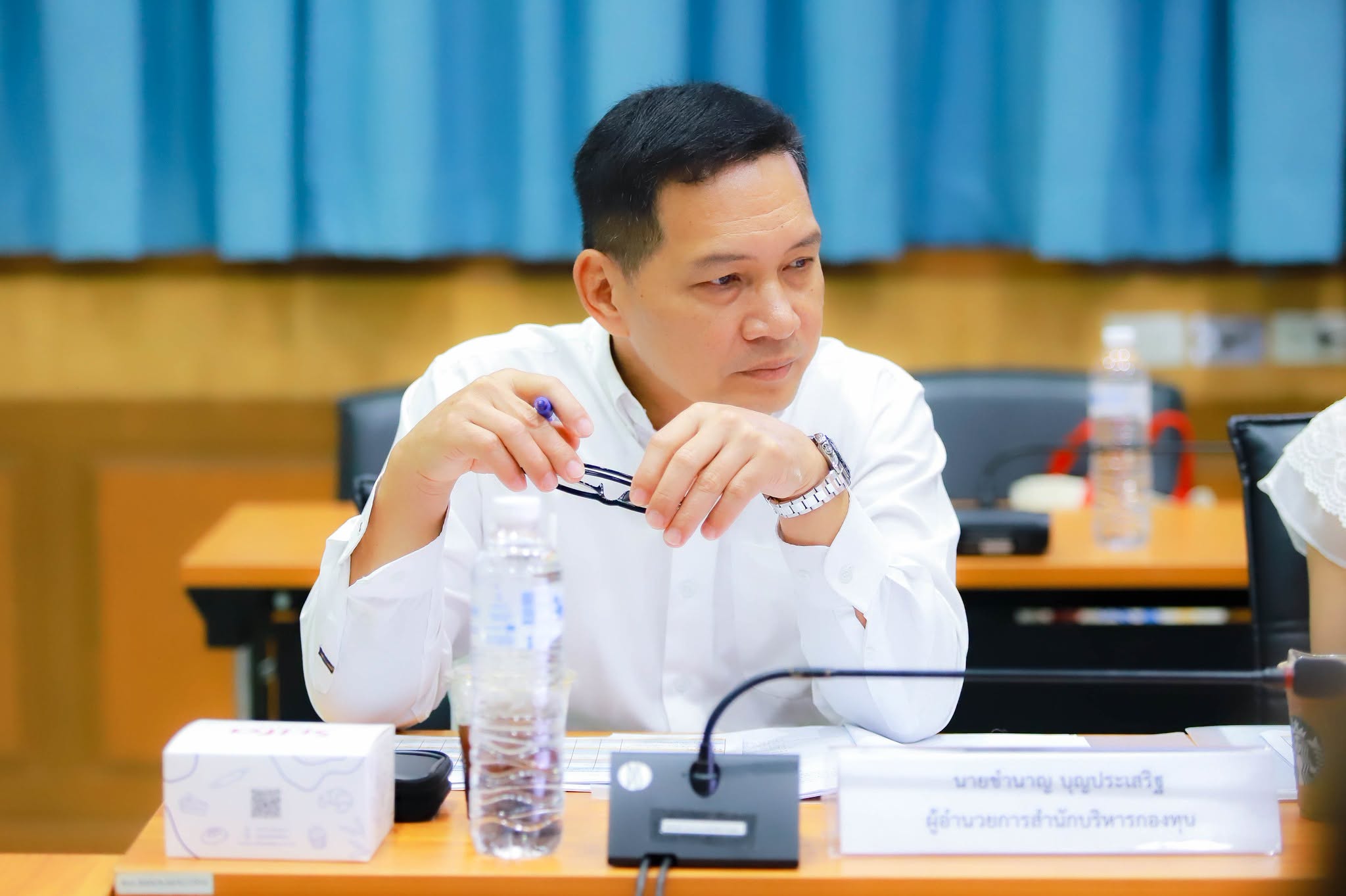 title - สพท. ร่วมประชุมคณะทำงานร่างตัวชี้วัดการประเมินผลการดำเนินงานกองทุนการปฏิรูปที่ดินเพื่อเกษตรกรรม ประจำปีบัญชี 2570