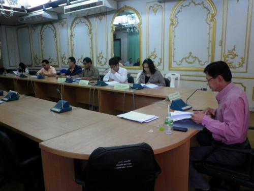 การประชุมคณะทบทวนระบบคุณภาพของ ศรม. ครั้งที่ 1 / 2556