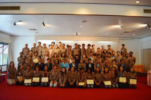 โครงการปัจฉิมนิเทศเกษตรกรรุ่นใหม่ หลักสูตรการพัฒนาผู้นำเกษตรกรรุ่นใหม่ ปีงบประมาณ 2559