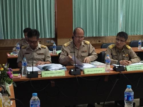 ประชุมคณะทำงานจัดทำคู่มือสำหรับประชาชนตามพระราชบัญญัติการอำนวยความสะดวกในการพิจารณาอนุญาตของทางราชการ พ.ศ. 2558 ครั้งที่ 3/2558  