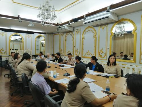 ประชุมรายงานผลการดำเนินงานและเกณฑ์การให้คะแนนของตัวชี้วัด ปีงบประมาณ 2562 