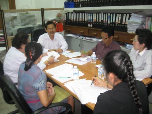 ประชุมคณะกรรมการจัดทำร่างขอบเขตงาน (TOR) โครงการจัดทำตัวชี้วัด  