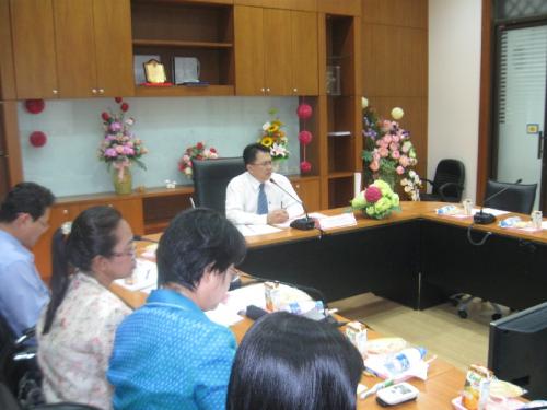 การประชุมคณะทำงานเพื่อวางระบบการควบคุมภายในของ ส.ป.ก. ครั้งที่ 1 / 2556  