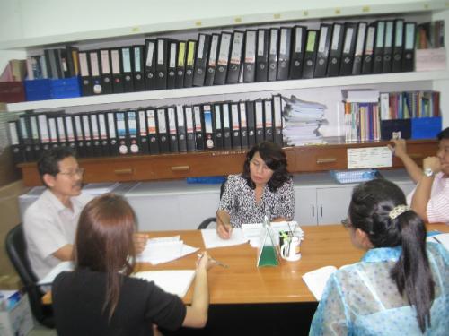 การประชุมติดตามงานของ กพร. ส.ป.ก. 