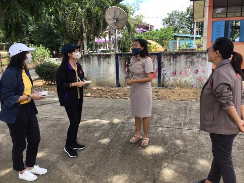 กลุ่มอนุรักษ์และฟื้นฟูสภาพแวดล้อม (กอฟ.) ติดตามงานโครงการ อพ.สธ. – ส.ป.ก. ณ จังหวัดชลบุรี วันที่ ๑๓ กรกฎาคม ๒๕๖๓