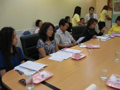 ประชุมเจราจา ปรึกษา หารือในเรื่องตัวชี้วัด ปี56 กลุ่มภารกิจด้านบริหารจัดการทรัพยากรเพื่อการผลิต