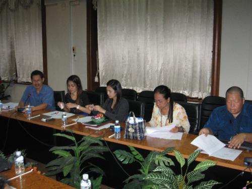 ประชุมการวางแผนงานการปฏิบัติงานของกลุ่มพัฒนาระบบบริหาร ส.ป.ก. ประจำปีงบประมาณ พ.ศ.2556 ครั้งที่ 1 /2555  