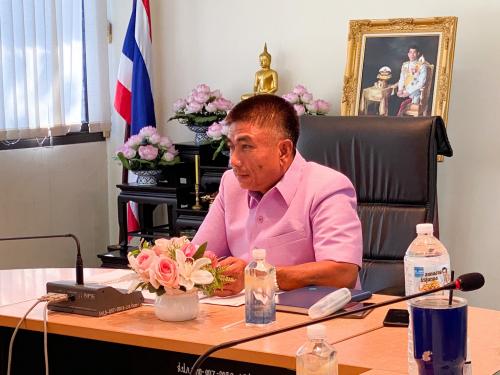 วันศูกร์ที่ ๑๔ พฤศจิกายน ๒๕๖๓ สพท. จัดประชุมเกี่ยวกับแผนงานและตัวชี้วัดรายโครงการและกิจกรรม ปีงบประมาณ พ.ศ. ๒๕๖๕ ภายใต้การกำกับดูแลของ สพท. ณ ห้องประชุมสุทิน มูลพฤกษ์ ชั้น ๑ อาคารปีติพงศ์ ส.ป.ก. ถนนประดิพัทธ์ กรุงเทพฯ