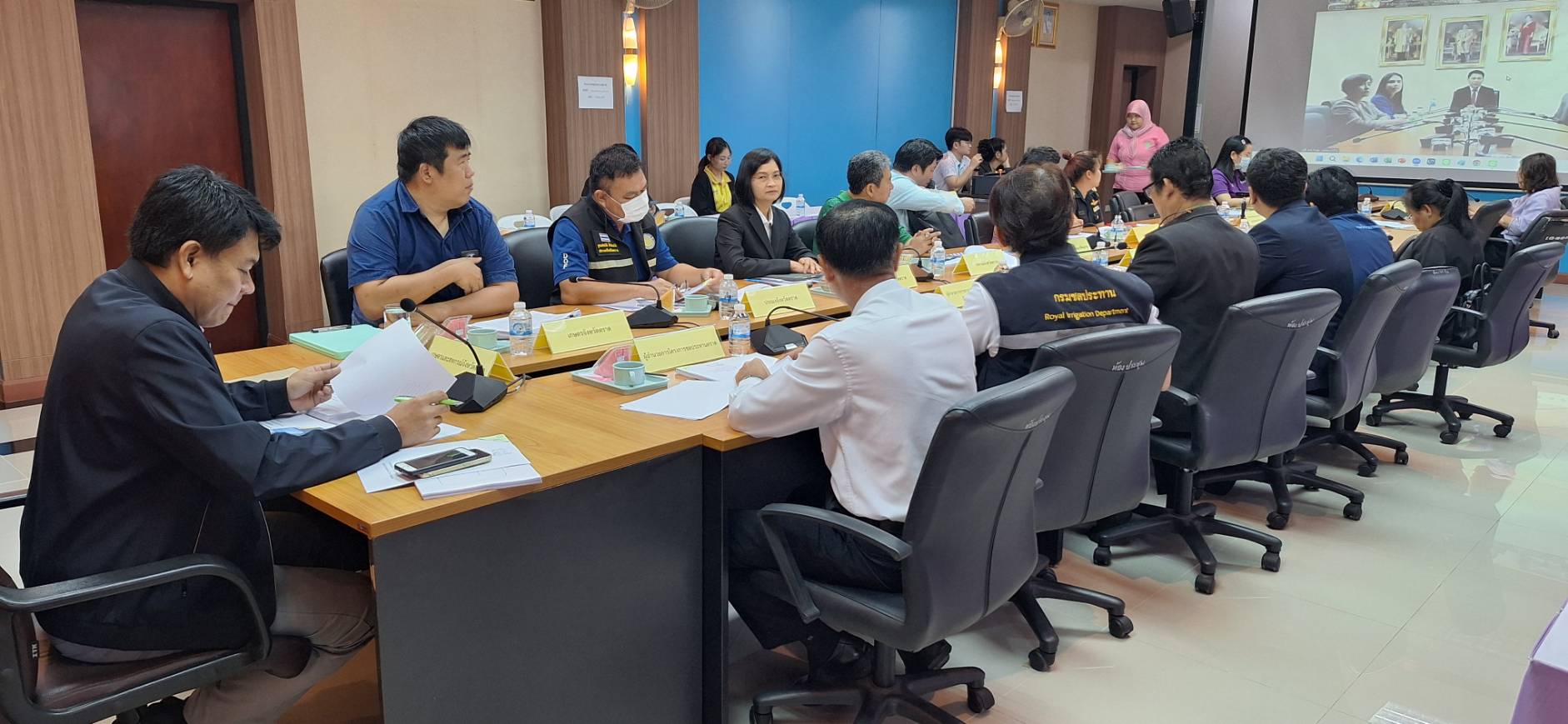 ประชุมตรวจติดตามผลการดำเนินงานโครงการตามแผนการตรวจราชการกระทรวงเกษตรและสหกรณ์ ประจำปีงบประมาณ พ.ศ. 2568 รอบที่ 3 เขตตรวจราชการที่ 9 จังหวัดตราด