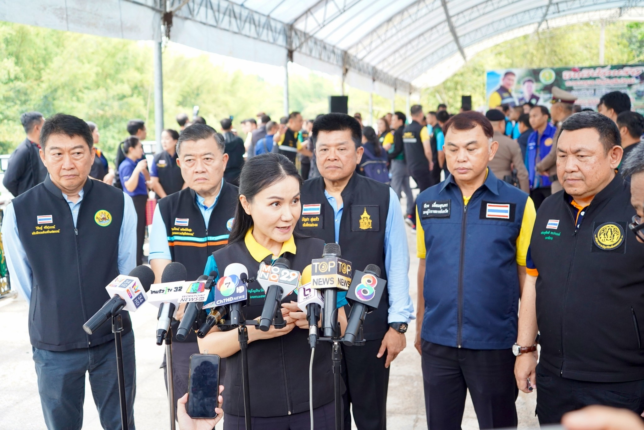 ศ.ดร.นฤมล ภิญโญสินวัฒน์ รัฐมนตรีว่าการกระทรวงเกษตรและสหกรณ์ และคณะ ลงตรวจราชการในพื้นที่จังหวัดตราด (ข่าวแชร์)
