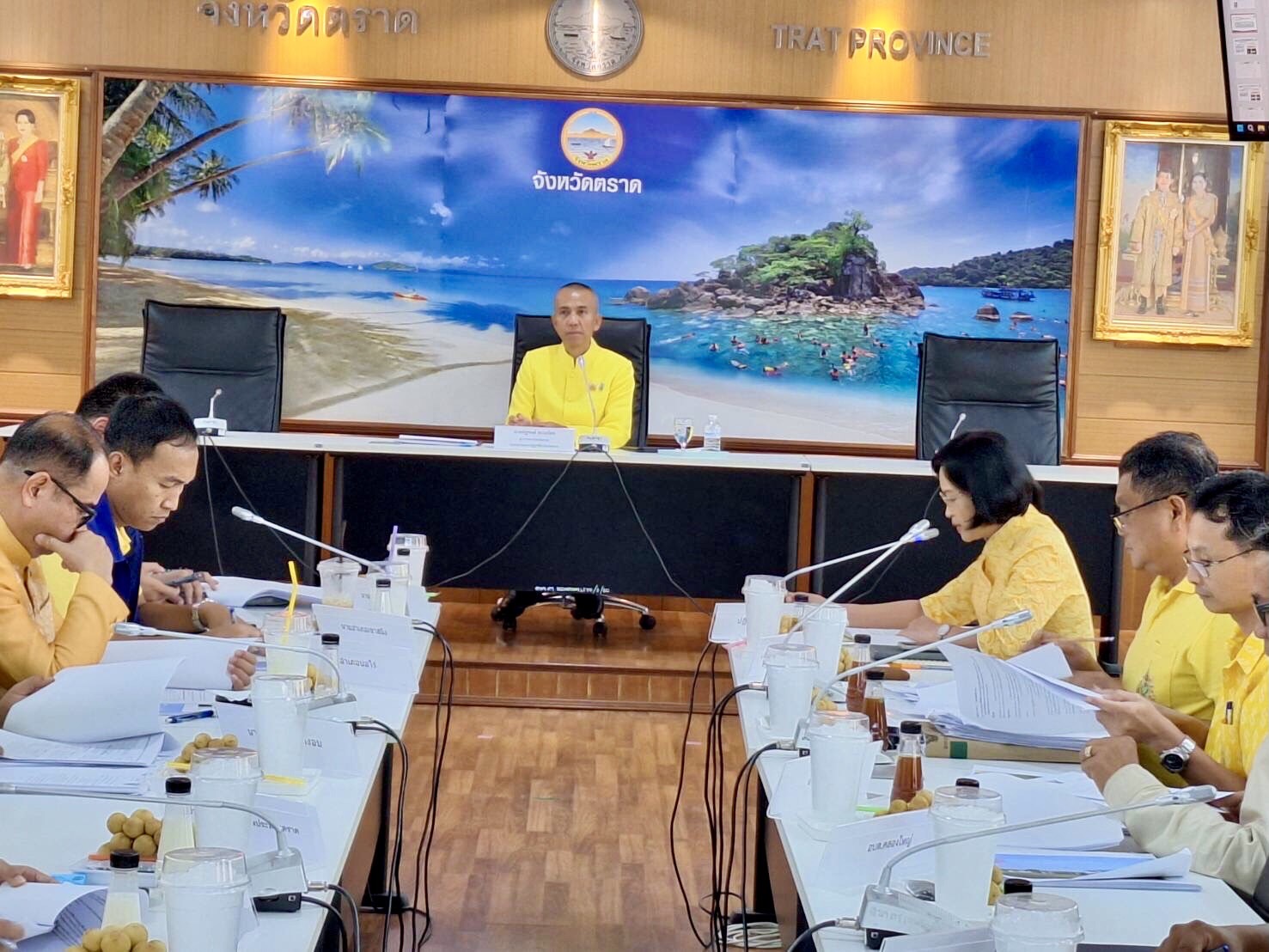 ส.ป.ก. ตราด จัดประชุมคณะกรรมการปฏิรูปที่ดินจังหวัดตราด (คปจ.ตราด) ครั้งที่ 1/2567