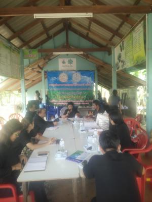 ส.ป.ก.ตราดร่วมประชุมติดตามงานของหน่วยงานภาคีโครงการระบบส่งเสริมการเกษตรแบบแปลงใหญ่(นาแปลงใหญ่่)