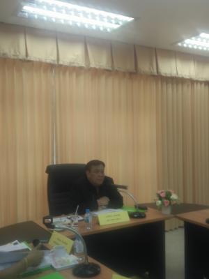 ผู้ตรวจราชการกระทรวงเกษตรและสหกรณ์ตรวจติดตามงาน