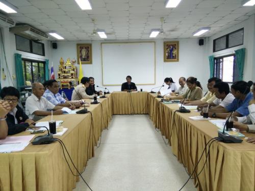 ส.ป.ก.ตราด ประชุมคณะอนุกรรมการปฏิรูปที่ดินอำเภอเขาสมิง ครั้งที่ 1/2557  