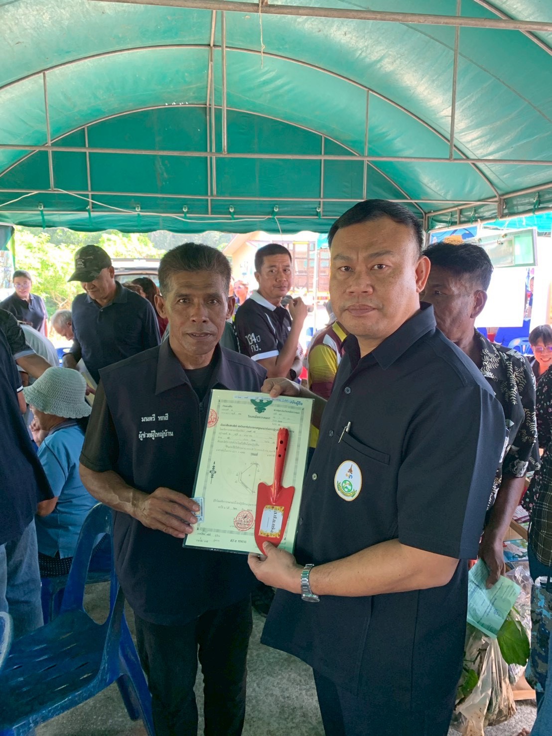 ส.ป.ก.ตรัง ร่วมพิธีเปิดงานโครงการคลินิกเกษตรเคลื่อนที่ในพระราชานุเคราะห์ สมเด็จพระบรมโอรสาธิราชฯ สยามมกุฎราชกุมารเฉลิมพระเกียรติ เนื่องในโอกาสวันเฉลิมพระชนมพรรษาพระบาทสมเด็จพระเจ้าอยู่หัว ๒๘ กรกฎาคม ๒๕๖๙ ครั้งที่ ๔ ปีงบประมาณ ๒๕๖๙