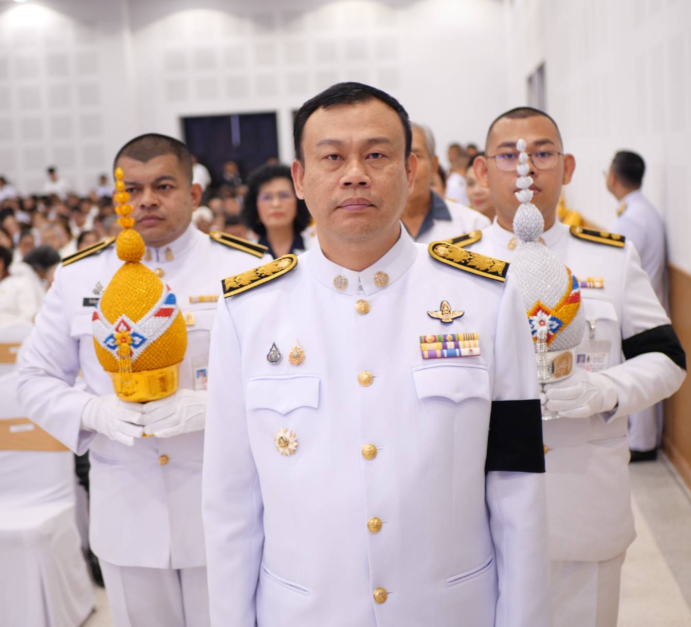 ส.ป.ก.ตรังร่วมเข้าร่วมพิธีเนื่องในโอกาสวันเฉลิมพระชนมพรรษา สมเด็จพระนางเจ้าฯ พระบรมราชินี  ๓ มิถุนายน ๒๕๖๙