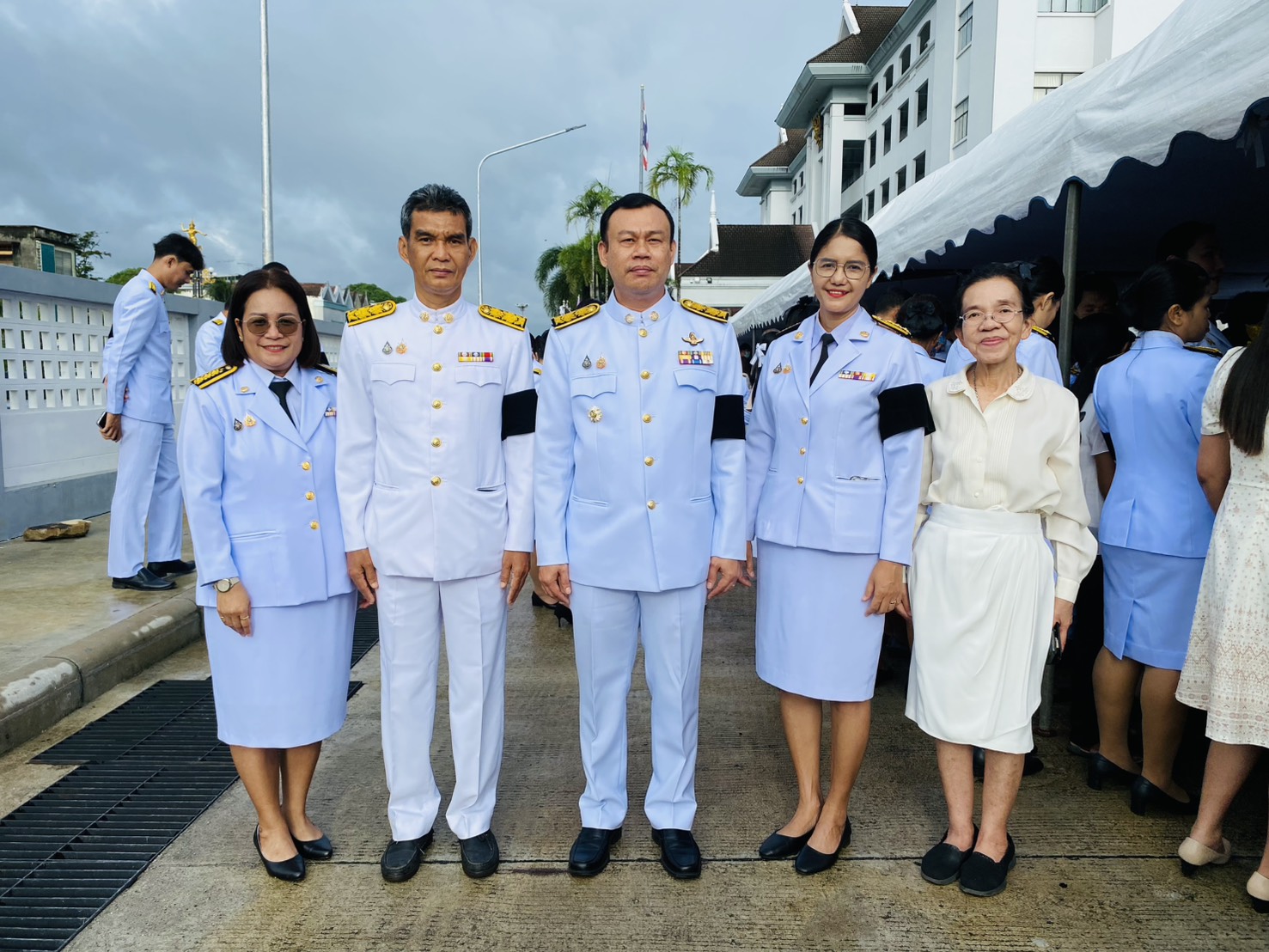title - ส.ป.ก.ตรังร่วมเข้าร่วมพิธีเนื่องในโอกาสวันเฉลิมพระชนมพรรษา สมเด็จพระนางเจ้าฯ พระบรมราชินี  ๓ มิถุนายน ๒๕๖๙