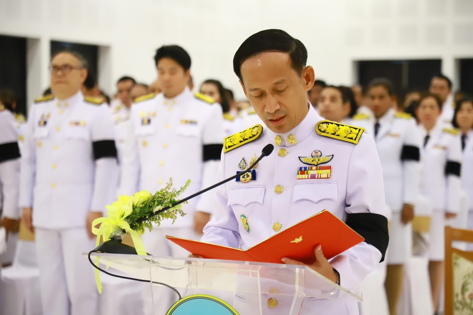 title - ส.ป.ก.ตรัง ร่วมประกอบพิธีถวายเครื่องราชสักการะเนื่องในวันพระบาทสมเด็จพระพุทธยอดฟ้าจุฬาโลกมหาราช และวันที่ระลึกมหาจักรีบรมราชวงศ์ ๖ เมษายน ๒๕๖๙