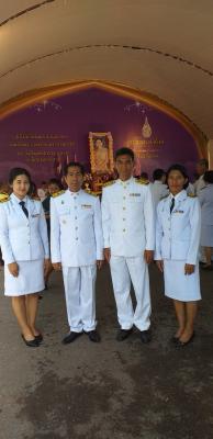 ส.ป.ก. ตรัง ร่วมพิธีทำบุญตักบาตรถวายพระพรเนื่องในวันเฉลิมพระชนมพรรษา สมเด็จพระนางเจ้าสุทิดา พัชรสุธาพิมลลักษณ พระบรมราชินี ประจำปีพุทธศักราช ๒๕๖๒