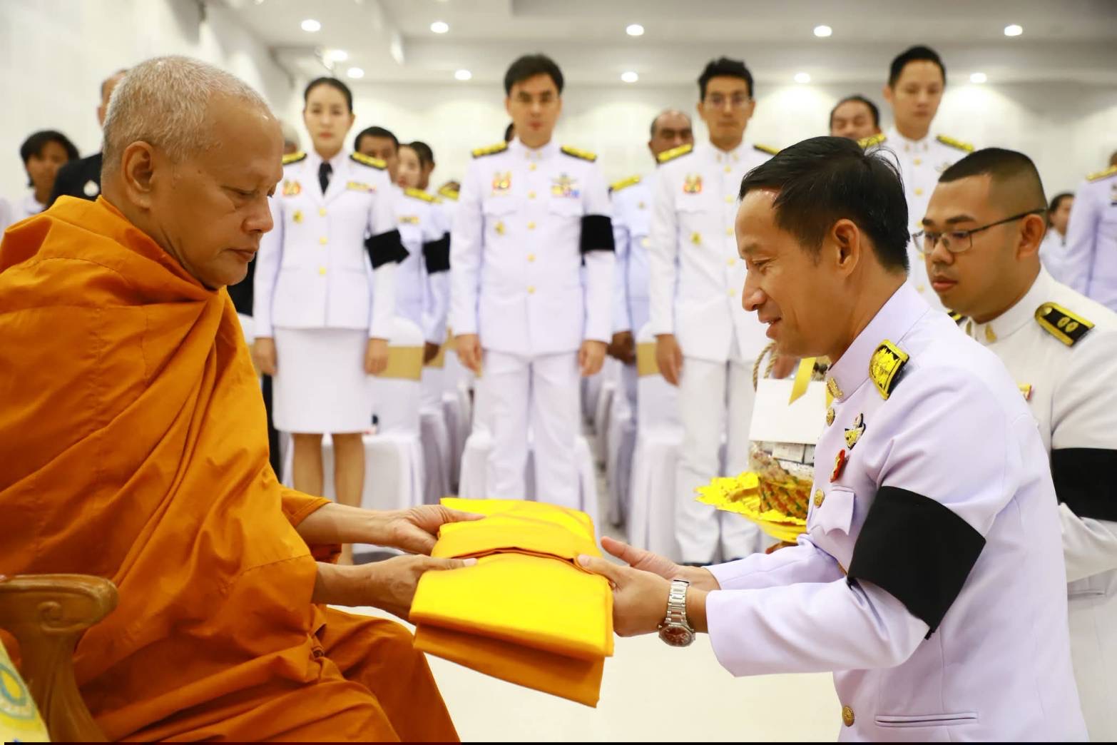 title - ส.ป.ก.ตรัง ร่วมพิธีบำเพ็ญกุศลในวาระครบ ๑๕ วัน (ปัณรสม วาร) ถวายเป็นพระกุศลแด่ สมเด็จ พระเจ้าลูกเธอ เจ้าฟ้าพัชรกิติยาภา นเร นทิราเทพยวดี กรมหลวงราชสาริณีสิริ พัชร มหาวัชรราชธิดา