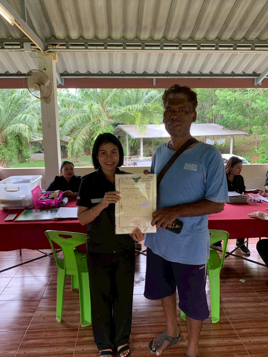 title - สำนักงานการปฏิรูปที่ดินจังหวัดตรังออกให้บริการศูนย์บริการประชาชนเคลื่อนที่ในเขตปฏิรูปที่ดินจังหวัดตรัง ประจำปี พ.ศ.๒๕๖๙