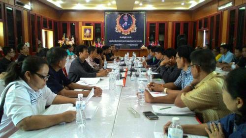 ประชุมคณะกรรมการปฏิรูปที่ดินระดับอำเภอ ณ ห้องประชุมอำเภอน้ำโสม จังหวัดอุดรธานี และห้องประชุมอำเภอนายูง จังหวัดอุดรธานี