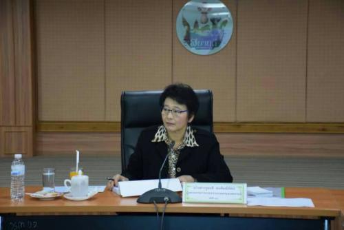 ประชุมการตรวจราชการของหัวหน้าผู้ตรวจราชการกระทรวงเกษตรและสหกรณ์ เขต 10 