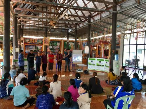 จัดฝึกอบรมขยายผลศูนย์เรียนรู้ต้นแบบในนิคมเศรษฐกิจพอเพียง(นิคมสะแบง)