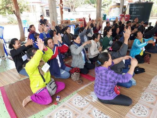 จัดฝึกอบรมโครงการอบรมศึกษาดูงานกระบวนการพัฒนากลุ่มสู่ชุมชนที่เข็มแข็ง 