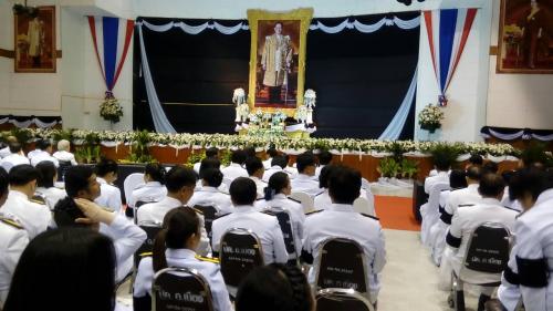 ส.ป.ก.อุดรธานี ร่วมพิธีบำเพ็ญพระราชกุศลเนื่องในวันคล้ายวันพระบรมราชสมภพสมเด็จพระปรมินทรมหาภูมิพลอดุลยเดช
