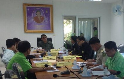 ประชุมคณะทำงานแก้ไขปัญหาทับซ้อนของพื้นที่ป่าไม้และเขตปฏิรูปที่ดิน จังหวัดอุทัยธานี ครั้งที่ 1/2558  
