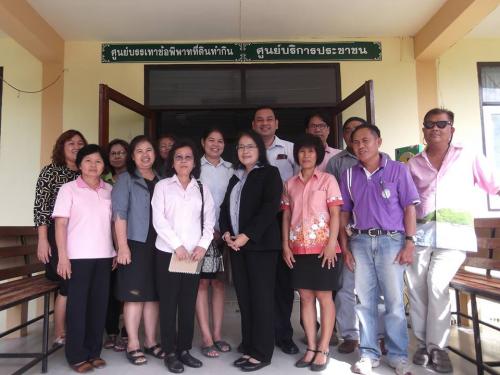 ผู้ตรวจราชการกรม ส.ป.ก ติดตามผลการดำเนินงาน ส.ป.กอุทัยธานี 