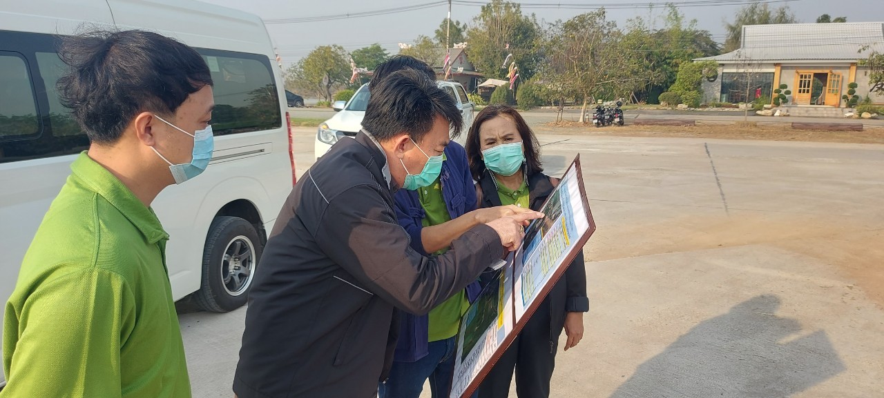 ผู้ตรวจราชการกรม ส.ป.ก. ลงพื้นที่จังหวัดอุตรดิตถ์ ตรวจสอบการใช้ประโยชน์ที่ดินสาธารณประโยชน์ลำรางทุ่งกะโล่