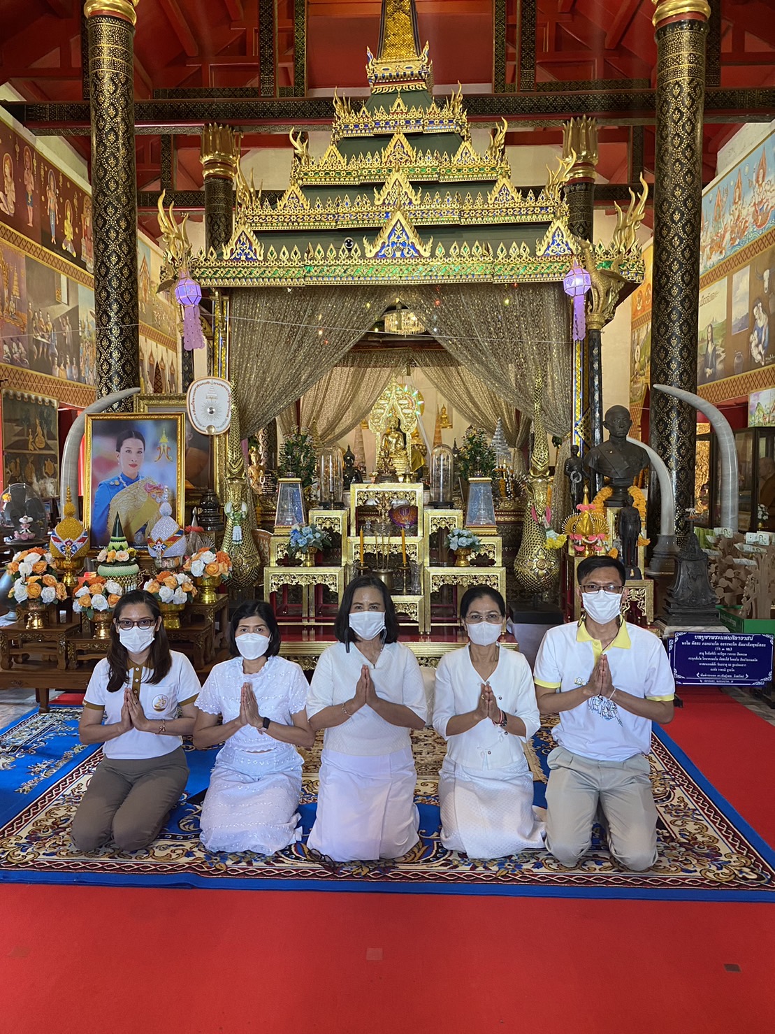ส.ป.ก.อุตรดิตถ์ ร่วมพิธีเจริญพระพุทธมนต์และเจริญจิตตภาวนา