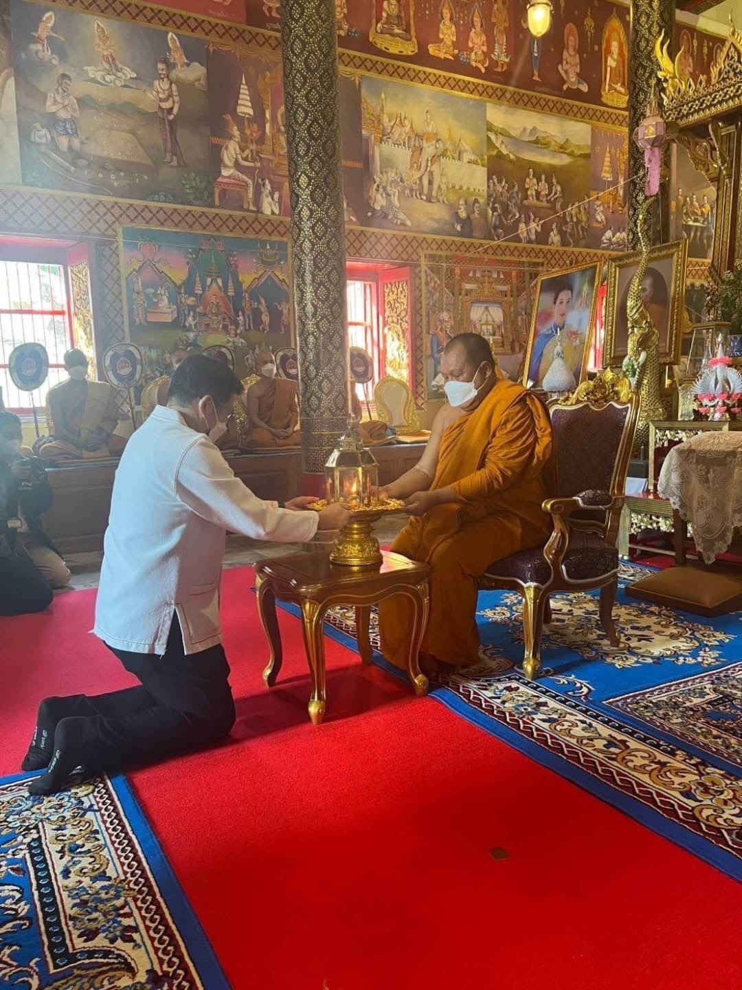 ส.ป.ก.อุตรดิตถ์ เข้าร่วมพิธีเชิญไฟพระฤกษ์ประทานจาก สมเด็จพระอริยวงศาคตญาณ สมเด็จพระสังฆราช สกลมมหาสังฆปริณายก ในกิจกรรมสวดมนต์ข้ามปี เสริมสิริมงคลทั่วไทย ส่งท้ายปีเก่า ต้อนรับศักราชใหม่ 2566 