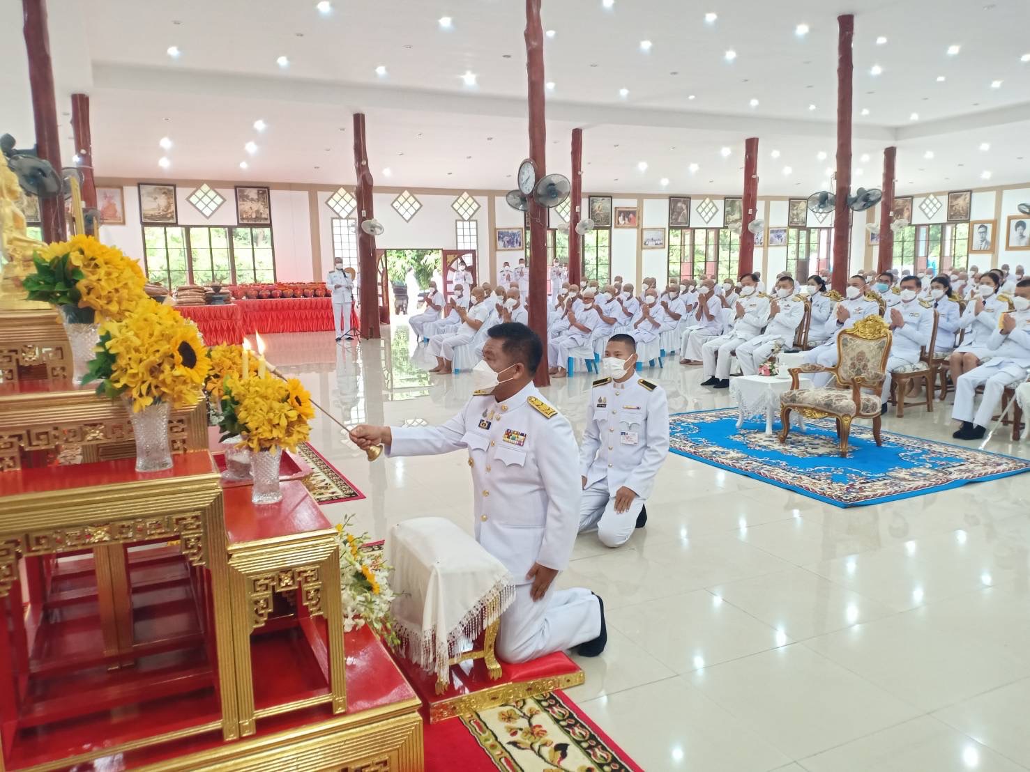 ส.ป.ก.อุตรดิตถ์ ร่วมพิธีบรรพชาอุปสมบท โครงการอุปสมบท 99 รูป
