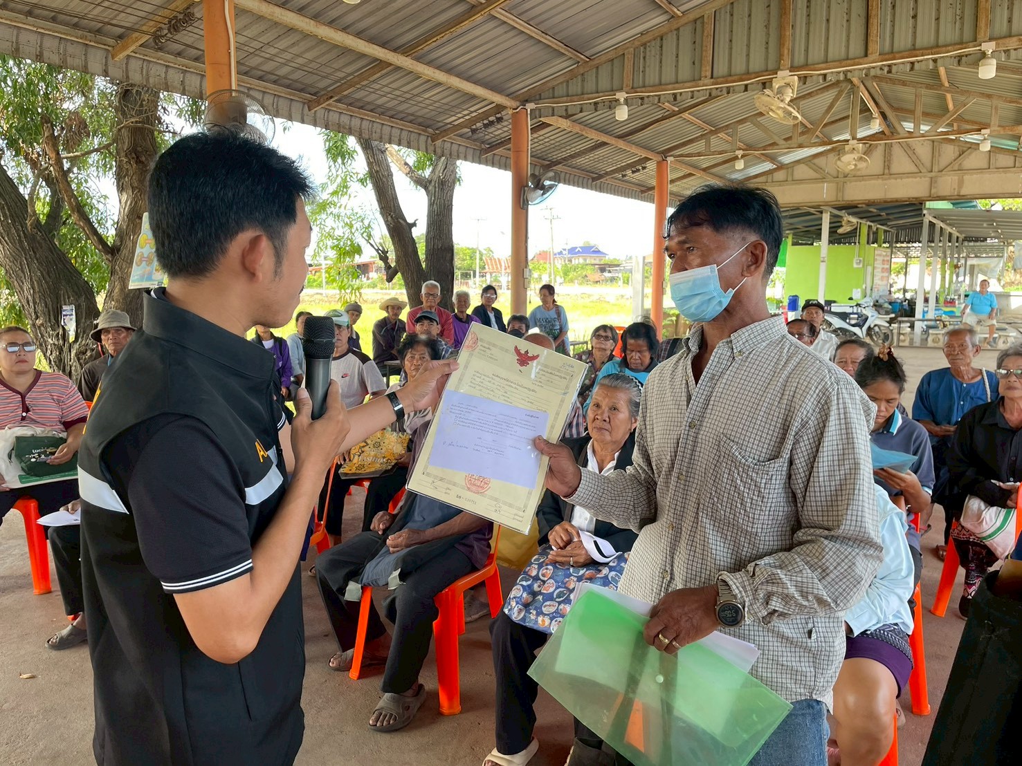 title - ส.ป.ก.อุตรดิตถ์ ออกหน่วยให้บริการรับคำขอออกโฉนดเพื่อการเกษตรในพื้นที่ อ.พิชัย และ อ.บ้านโคก