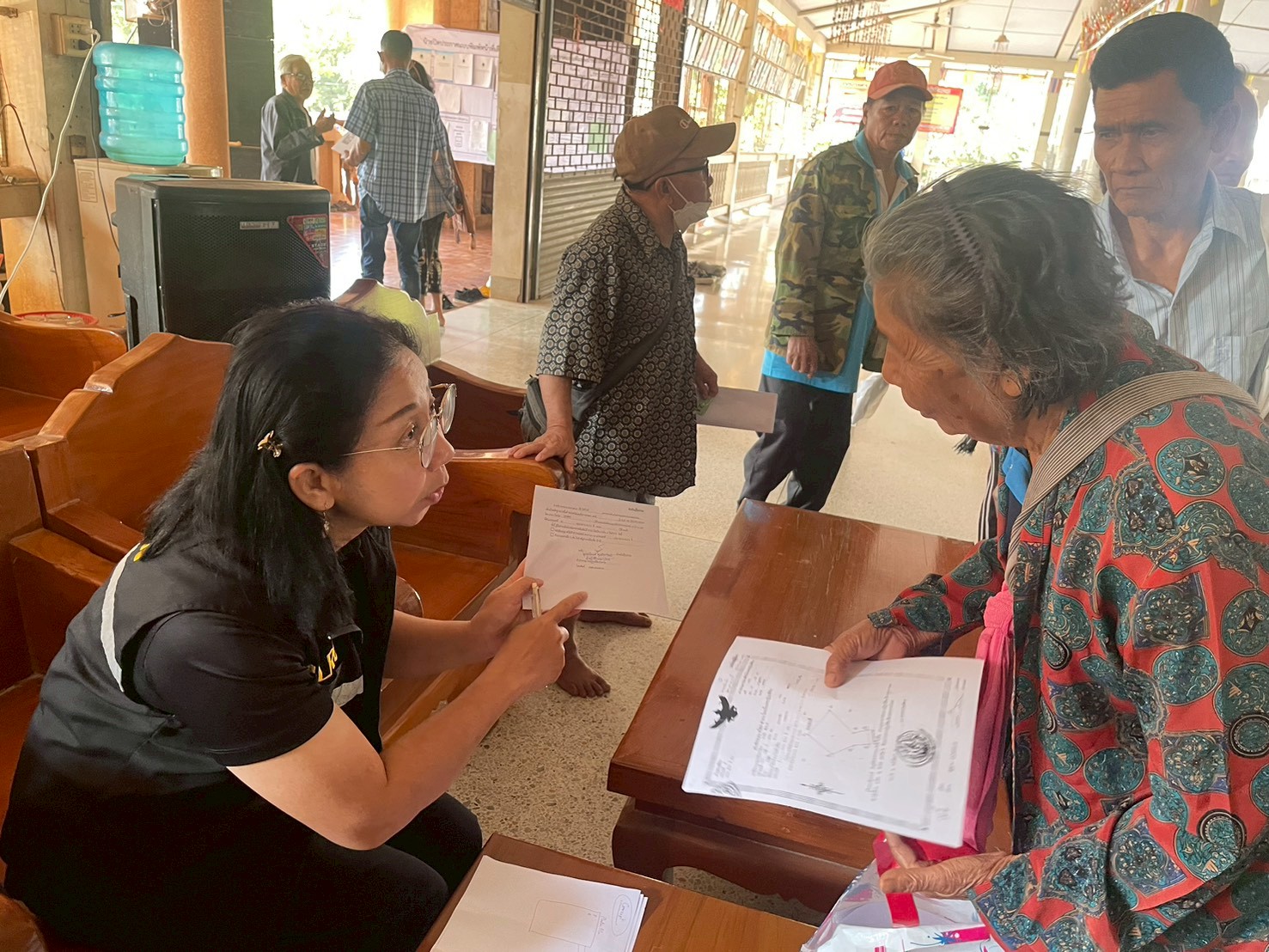 title - ส.ป.ก.อุตรดิตถ์ ออกหน่วยให้บริการรับคำขอออกโฉนดเพื่อการเกษตรในพื้นที่อำเภอทองแสนขัน