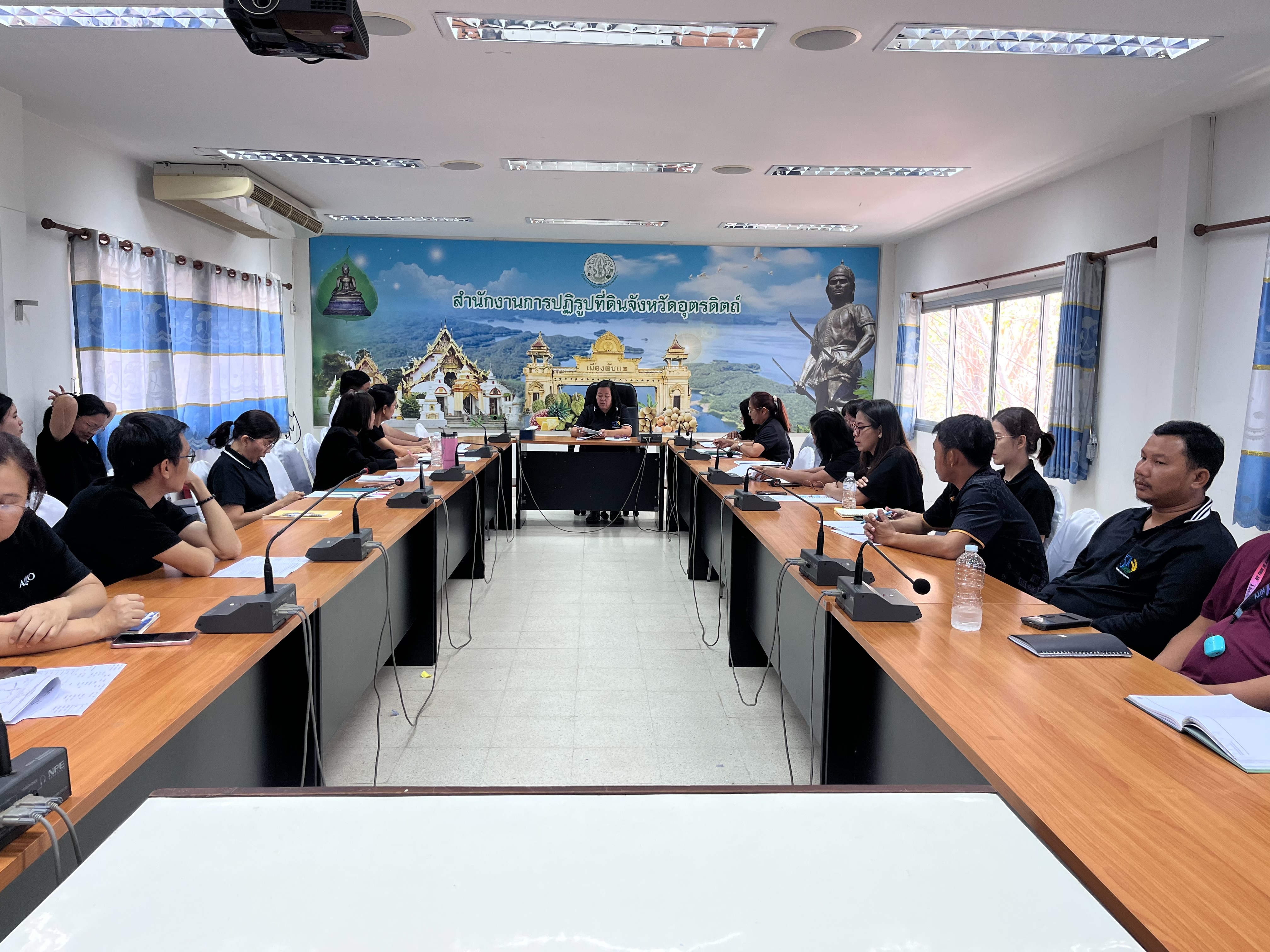 title - ส.ป.ก. อุตรดิตถ์ จัดประชุมข้าราชการและเจ้าหน้าที่ ประจำเดือนกุมภาพันธ์ ๒๕๖๙