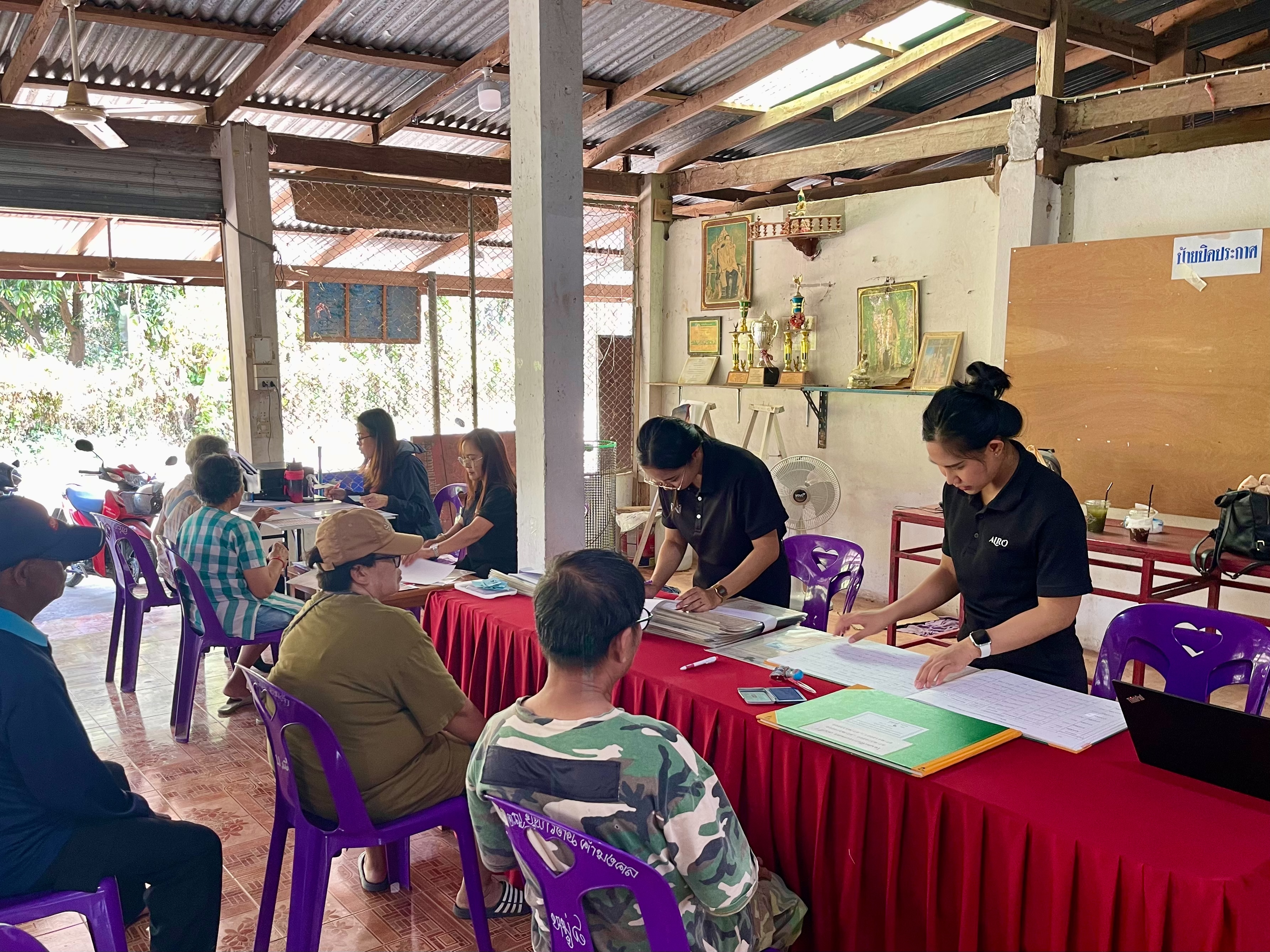 title - ส.ป.ก. อุตรดิตถ์ ลงพื้นที่มอบโฉนดเพื่อการเกษตรแก่เกษตรกร พร้อมรับคำขอโฉนดต้นไม้ ณ วัดโพธิ์ล้อม ต.ชัยจุมพล และศาลากลางบ้าน หมู่ ๘ ต.ฝายหลวง อ.ลับแล จ.อุตรดิตถ์