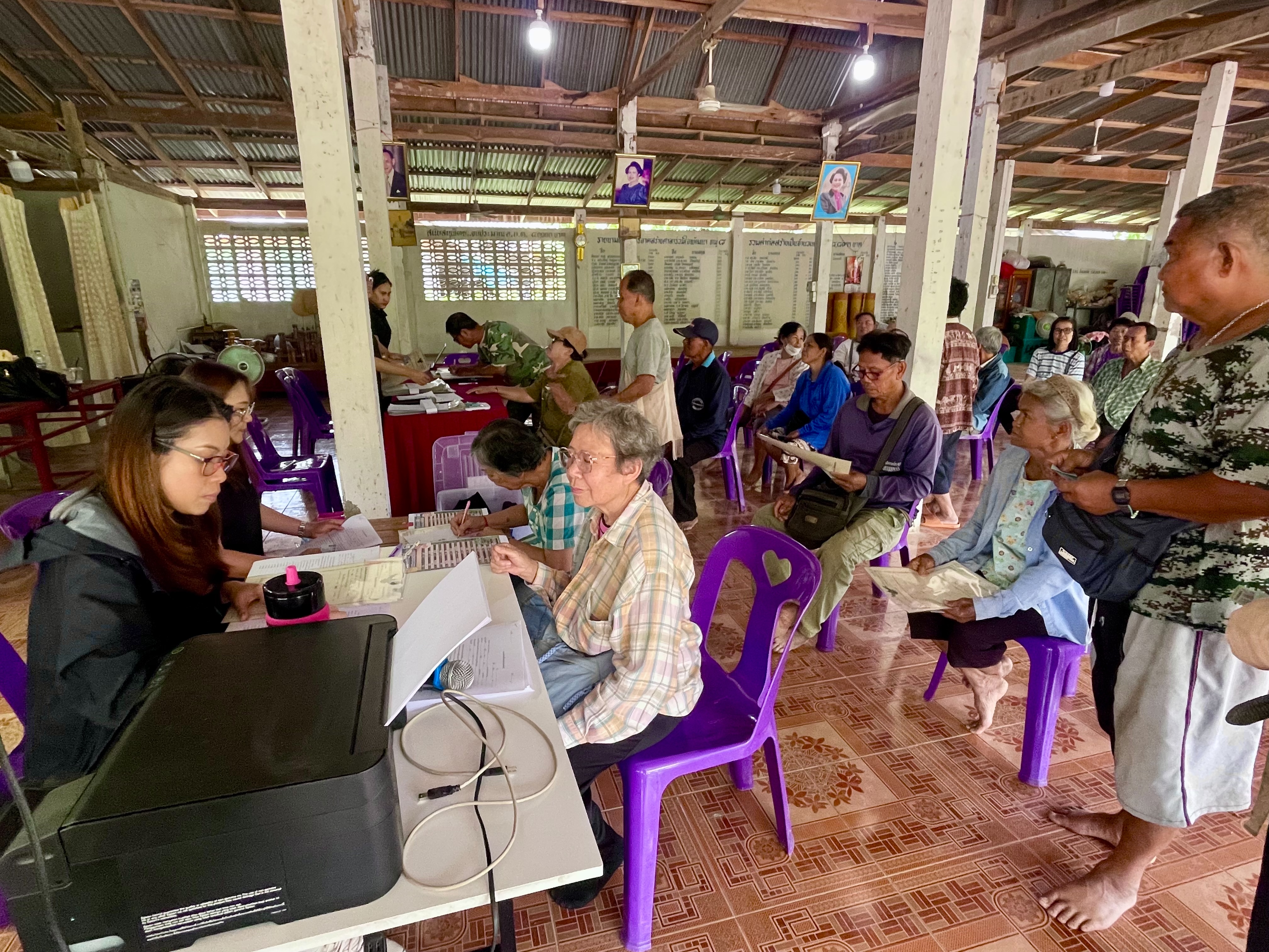 title - ส.ป.ก. อุตรดิตถ์ ลงพื้นที่มอบโฉนดเพื่อการเกษตรแก่เกษตรกร พร้อมรับคำขอโฉนดต้นไม้ ณ วัดโพธิ์ล้อม ต.ชัยจุมพล และศาลากลางบ้าน หมู่ ๘ ต.ฝายหลวง อ.ลับแล จ.อุตรดิตถ์