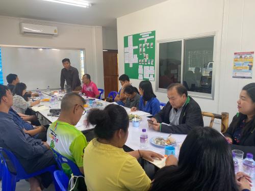 ส.ป.ก.อุตรดิตถ์ ร่วมกับหัวหน้าส่วนราชการสังกัดกระทรวงเกษตรและสหกรณ์ ประชุมหารือติดตามการขับเคลื่อนโครงการแปลงใหญ่มันสำปะหลัง รวมถึงในช่วงบ่ายร่วมประชาคมขับเคลื่อนการบูรณาการการจัดทำศูนย์เรียนรู้บ้านนาอิซาง ในวันพุธที่ 27 พ.ย. 62