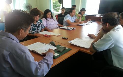 ประชุมประจำเดือนธันวาคม   