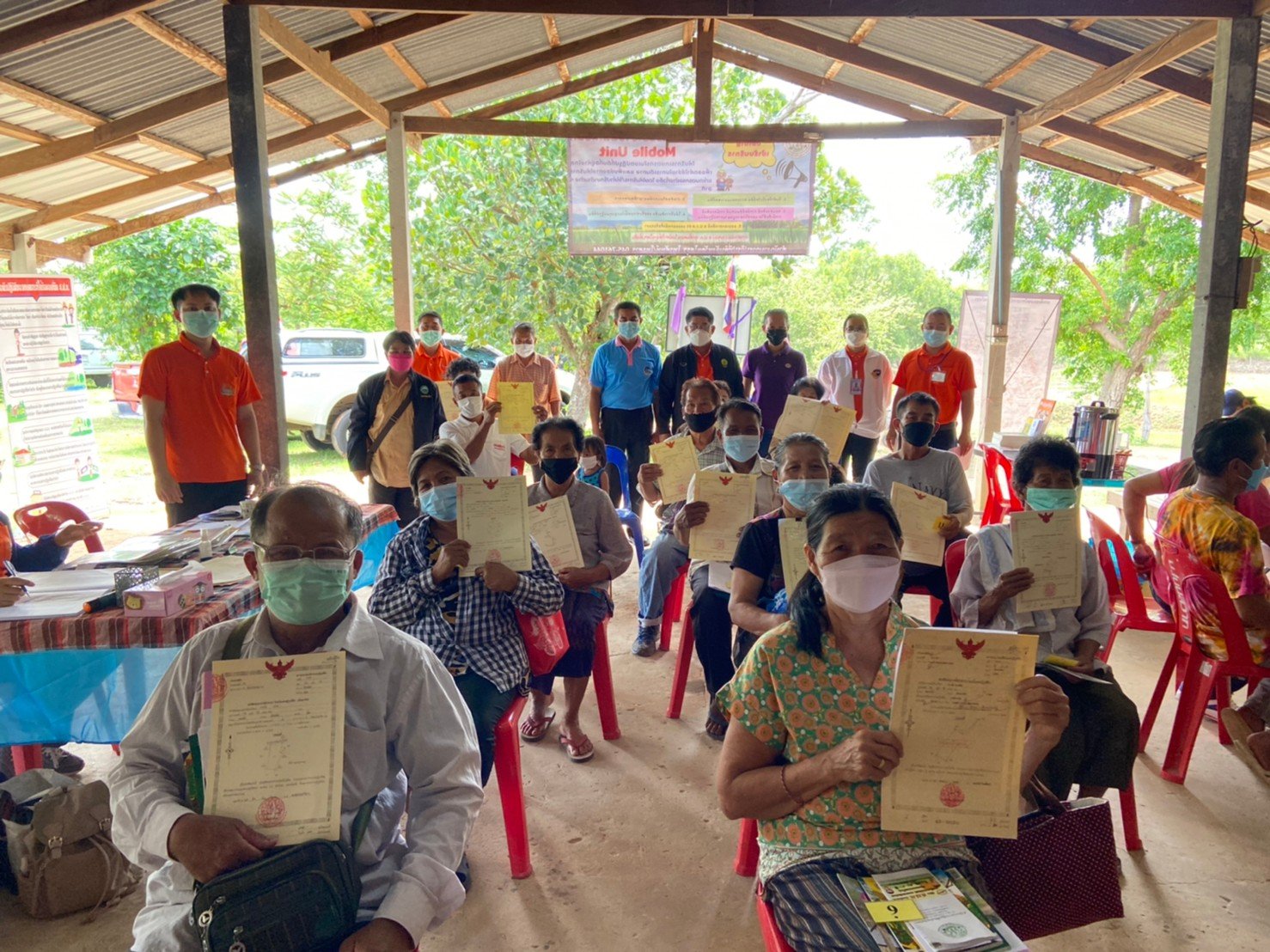 ส.ป.ก.ยโสธร ออกหน่วยศูนย์บริการประชาชนเคลื่อนที่ (Mobile Unit) ประจำปีงบประมาณ 2565