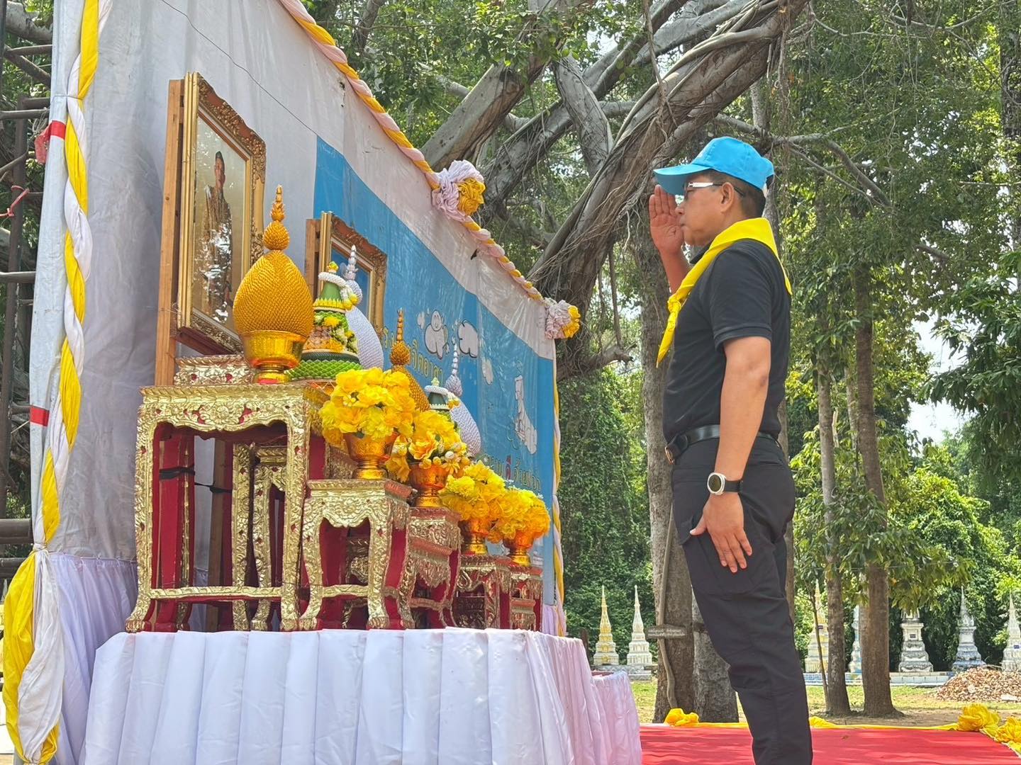 ส.ป.ก.ยโสธร ร่วมกิจกรรมจิตอาสาพัฒนา เนื่องในวันคล้ายวันประสูติ สมเด็จพระเจ้าลูกยาเธอ เจ้าฟ้าทีปังกรรัศมีโชติฯ